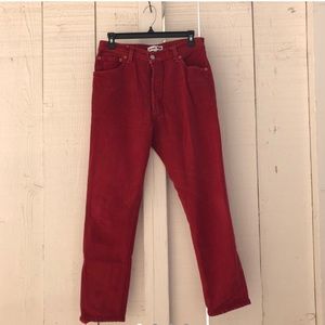 Re/Done High Rise Ankle Crop